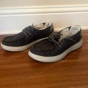 Bobs winter slip ons